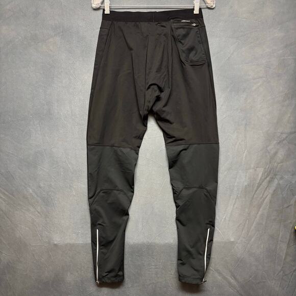 Nike Shield Running Tights Pants Compress Athletic Performance Track Reflective - Picture 2 of 16